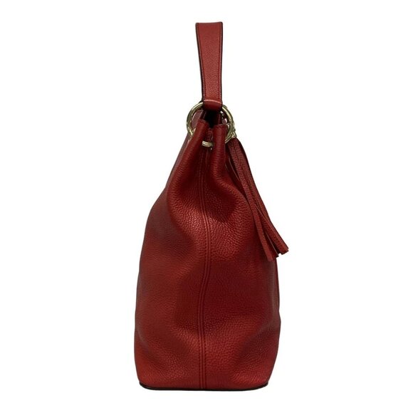 GUCCI Soho Red Leather - Handbag - Picture 4 of 16